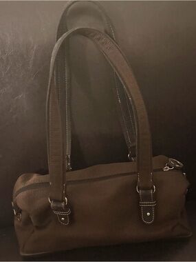 The Sak Brown Duffel Tote with Double Straps